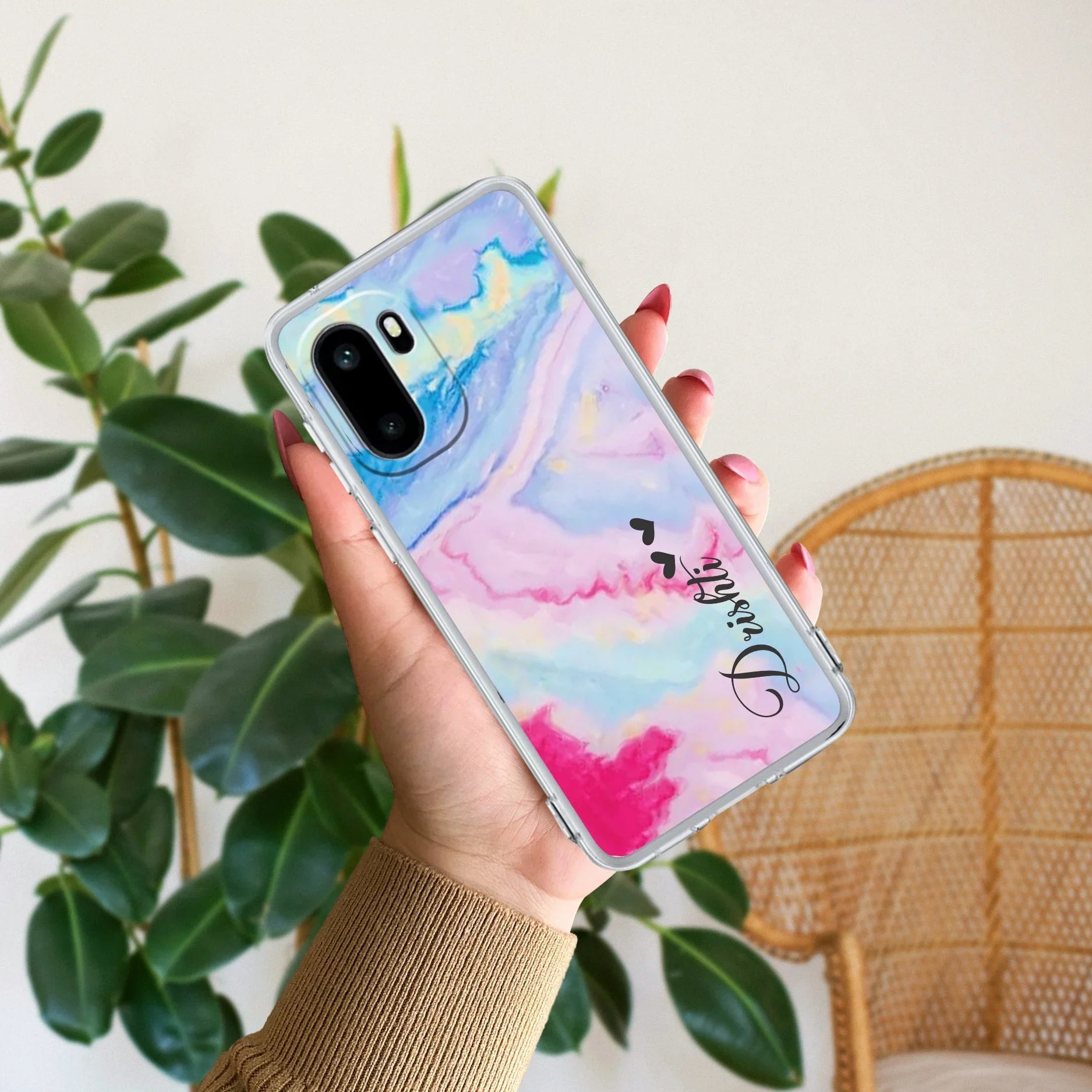 Customized Rainbow Silicon Case For OnePlus - ShopOnCliQ