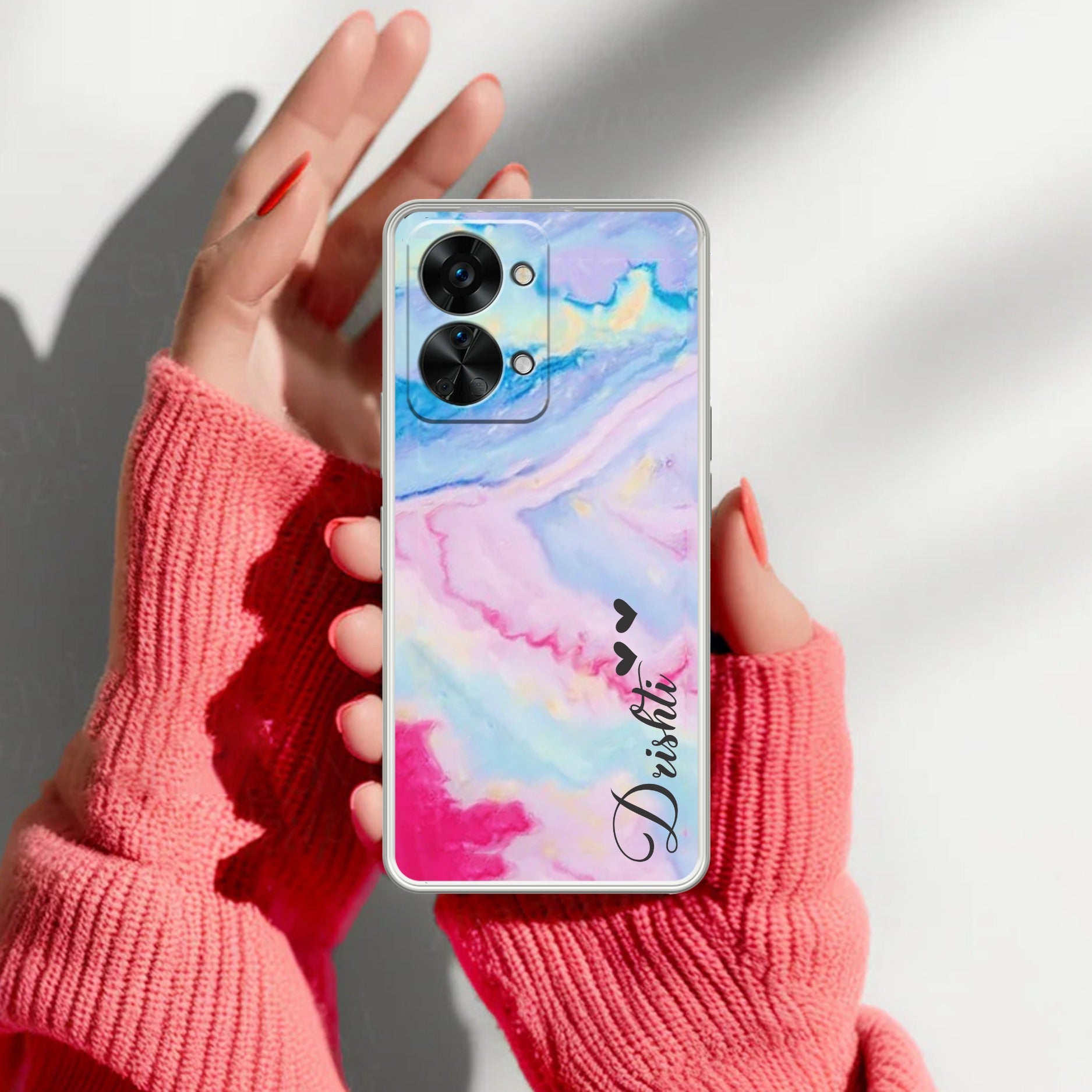 Customized Rainbow Silicon Case For OnePlus