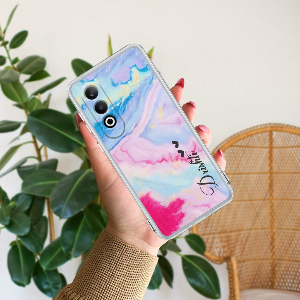 Customized Rainbow Anti Yellow Case For OnePlus Nord CE 4 5G