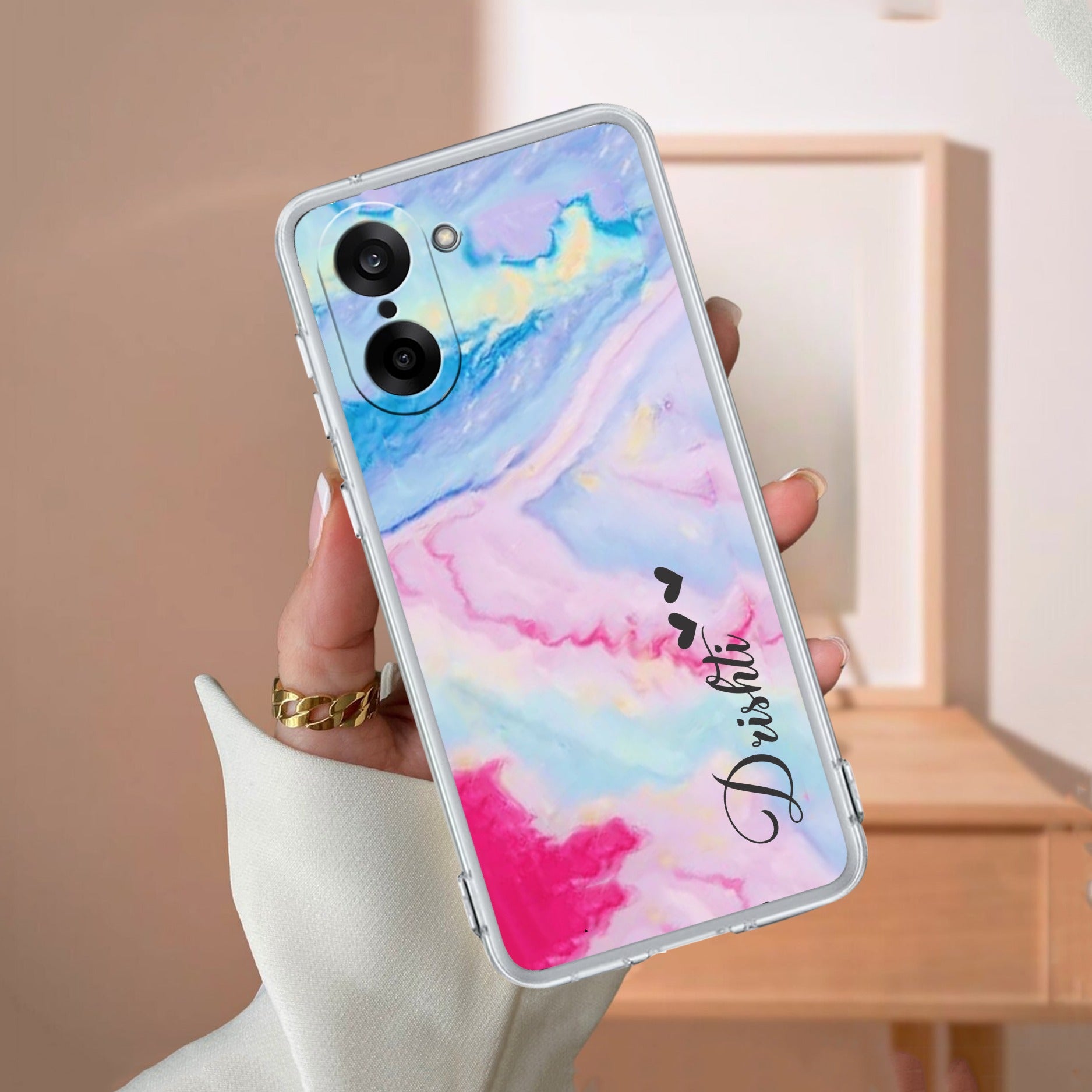 Customized Rainbow Silicon Case For OnePlus