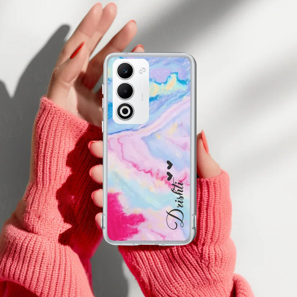 Customized Rainbow Silicon Case For Oppo