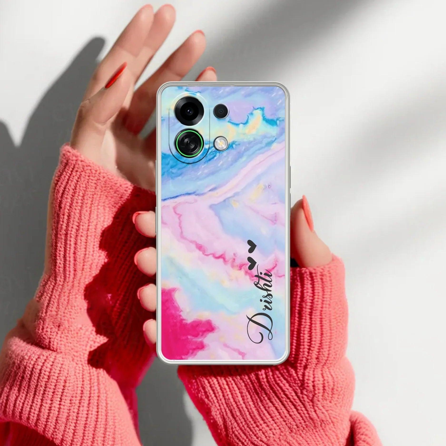 Customized Rainbow Silicon Case For Oppo - ShopOnCliQ