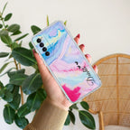 Customized Rainbow Anti Yellow Case For Oppo Reno 4 Pro