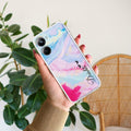 Customized Rainbow Anti Yellow Case For Realme 10 Pro 5G