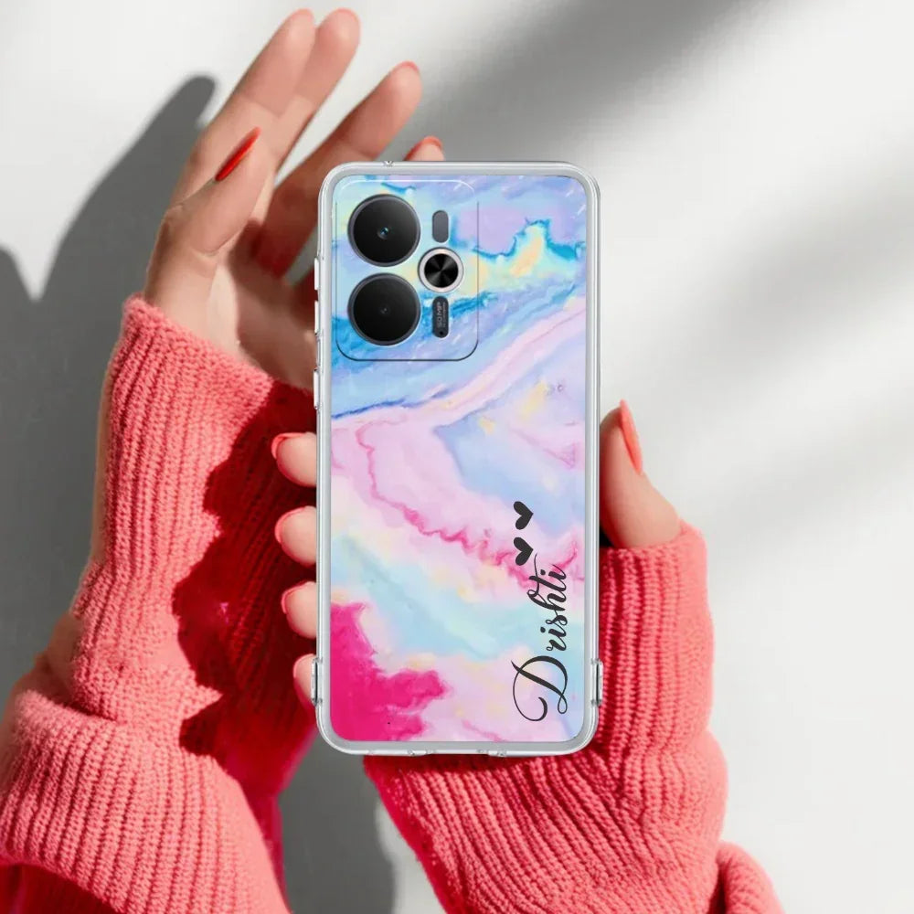 Customized Rainbow Silicon Case For Realme P1 5G