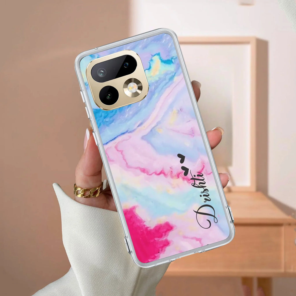Customized Rainbow Silicon Case For Realme GT 7T 5G