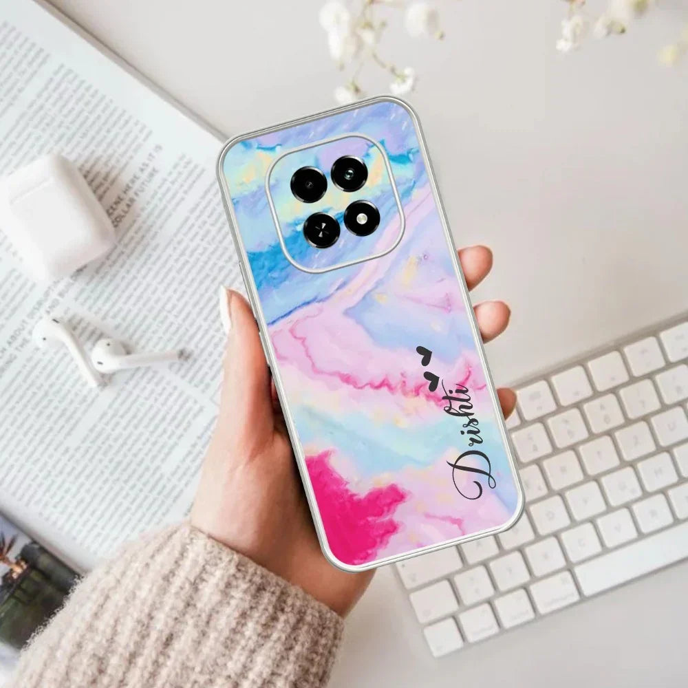 Customized Rainbow Silicon Case For Realme 12X 5G