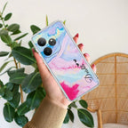 Customized Rainbow Silicon Case For Realme 12 Plus 5G