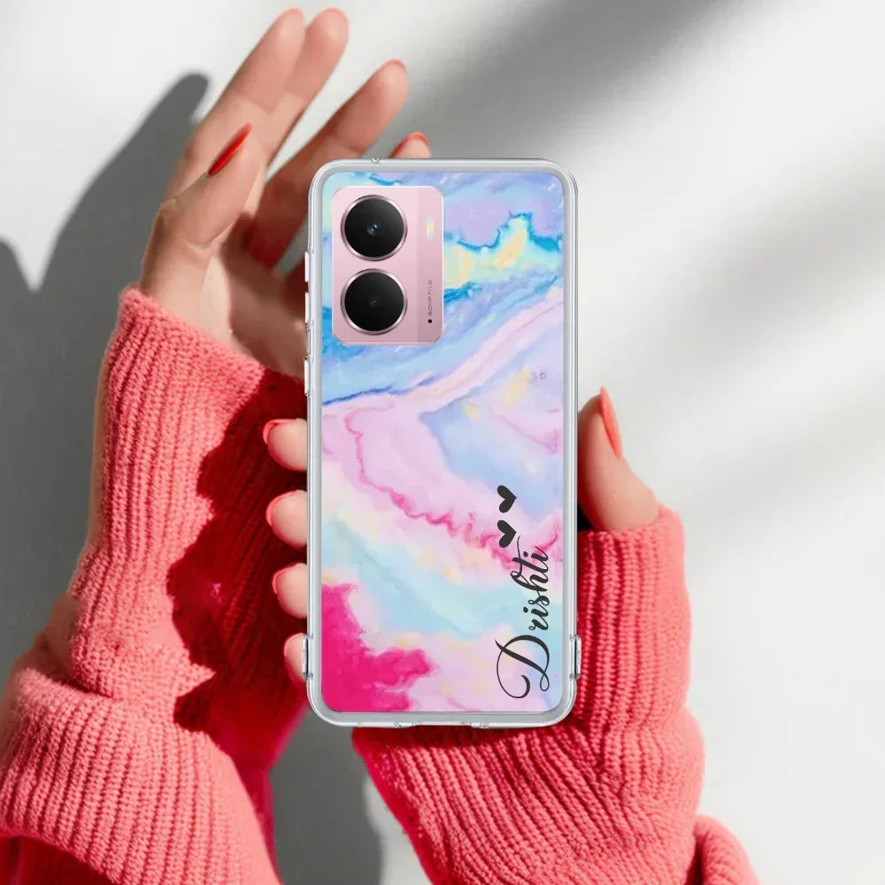 Customized Rainbow Silicon Case For Realme Narzo 70 Pro 5G