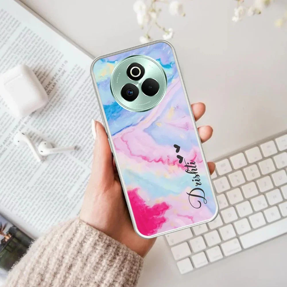 Customized Rainbow Silicon Case For Realme C65 5G