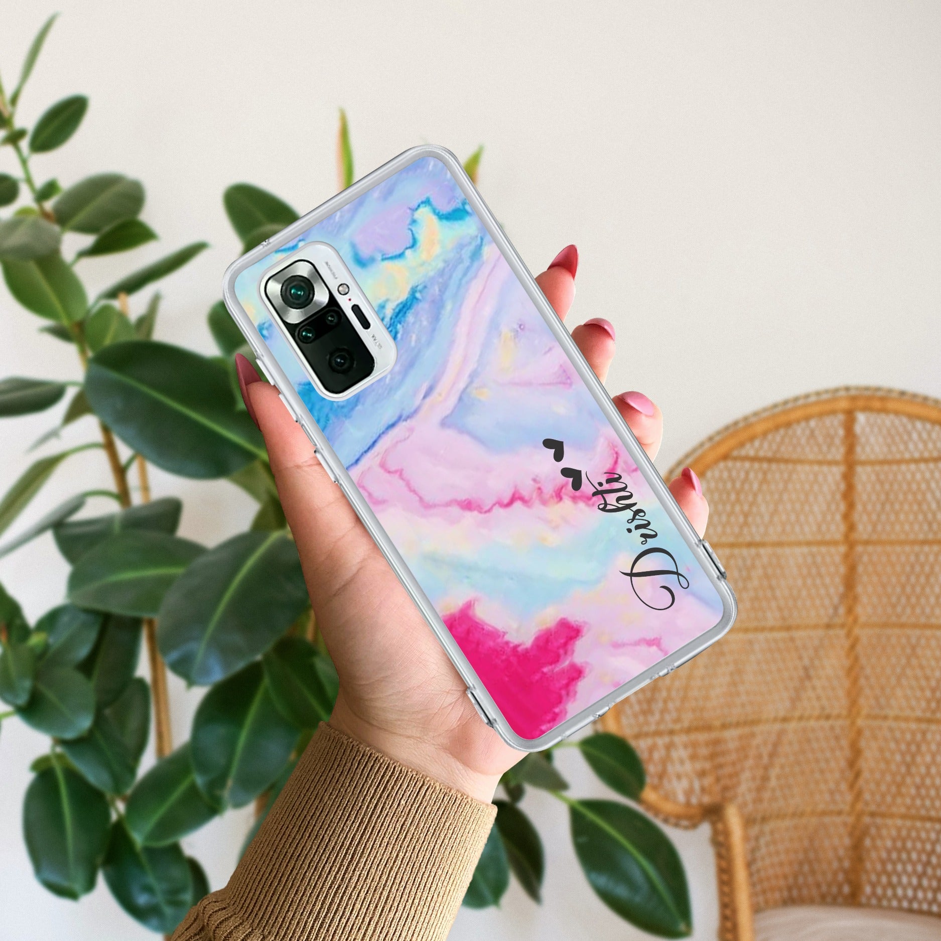 Customized Rainbow Silicon Case For Redmi/Xiaomi