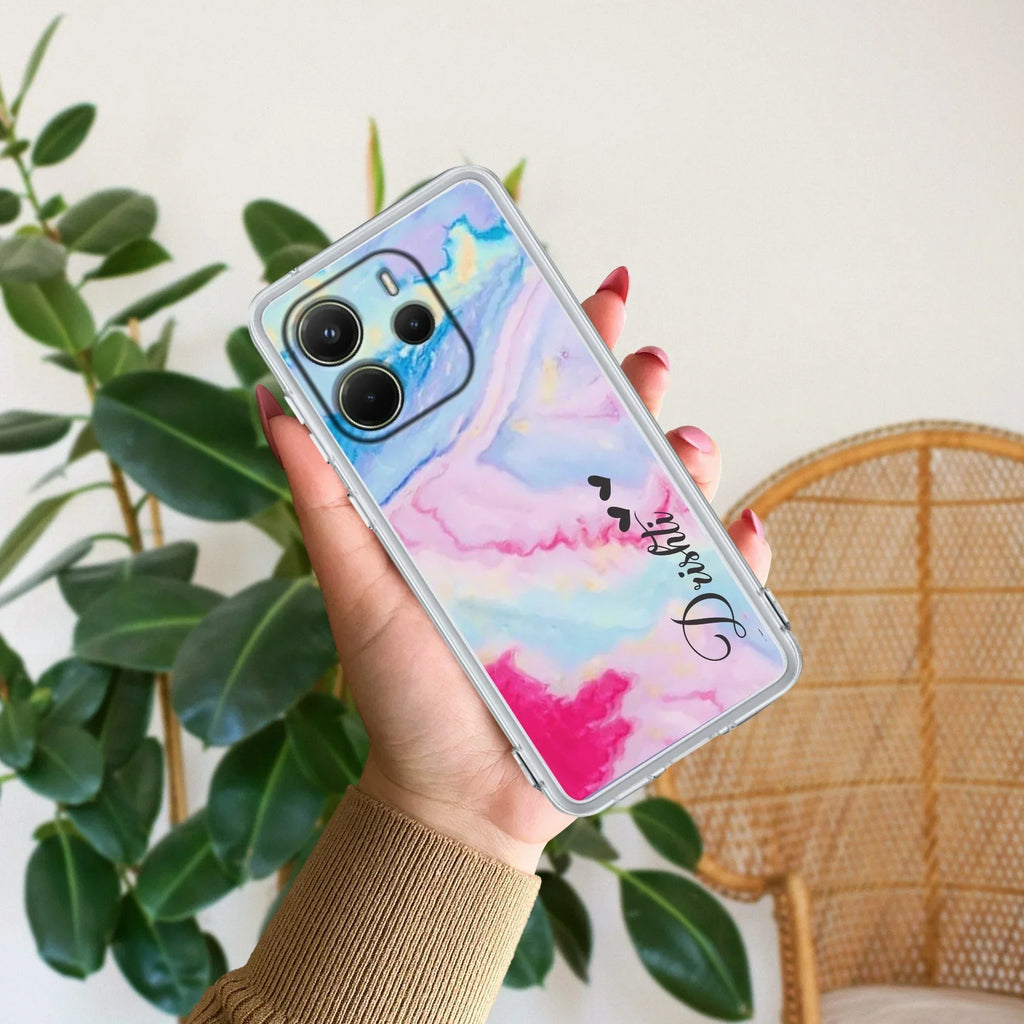 Customized Rainbow Silicon Case For Redmi 13C 5G