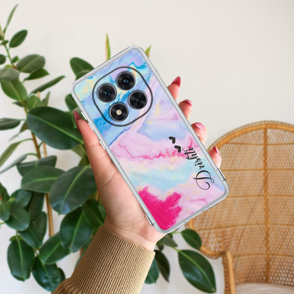 Customized Rainbow Silicon Case For Redmi Note 15 5G