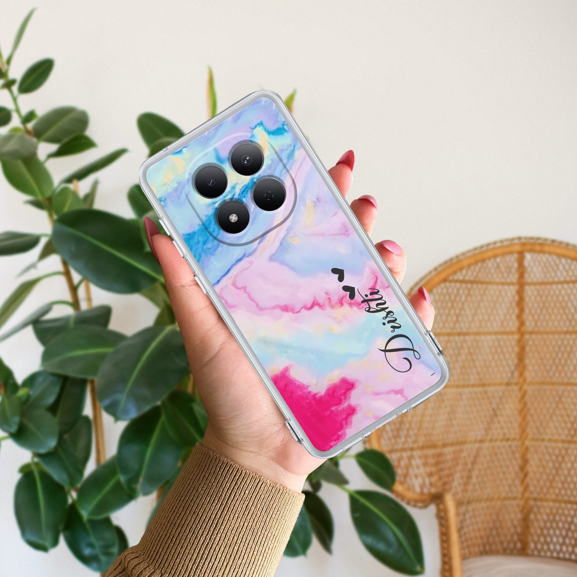 Customized Rainbow Silicon Case For Redmi/Xiaomi