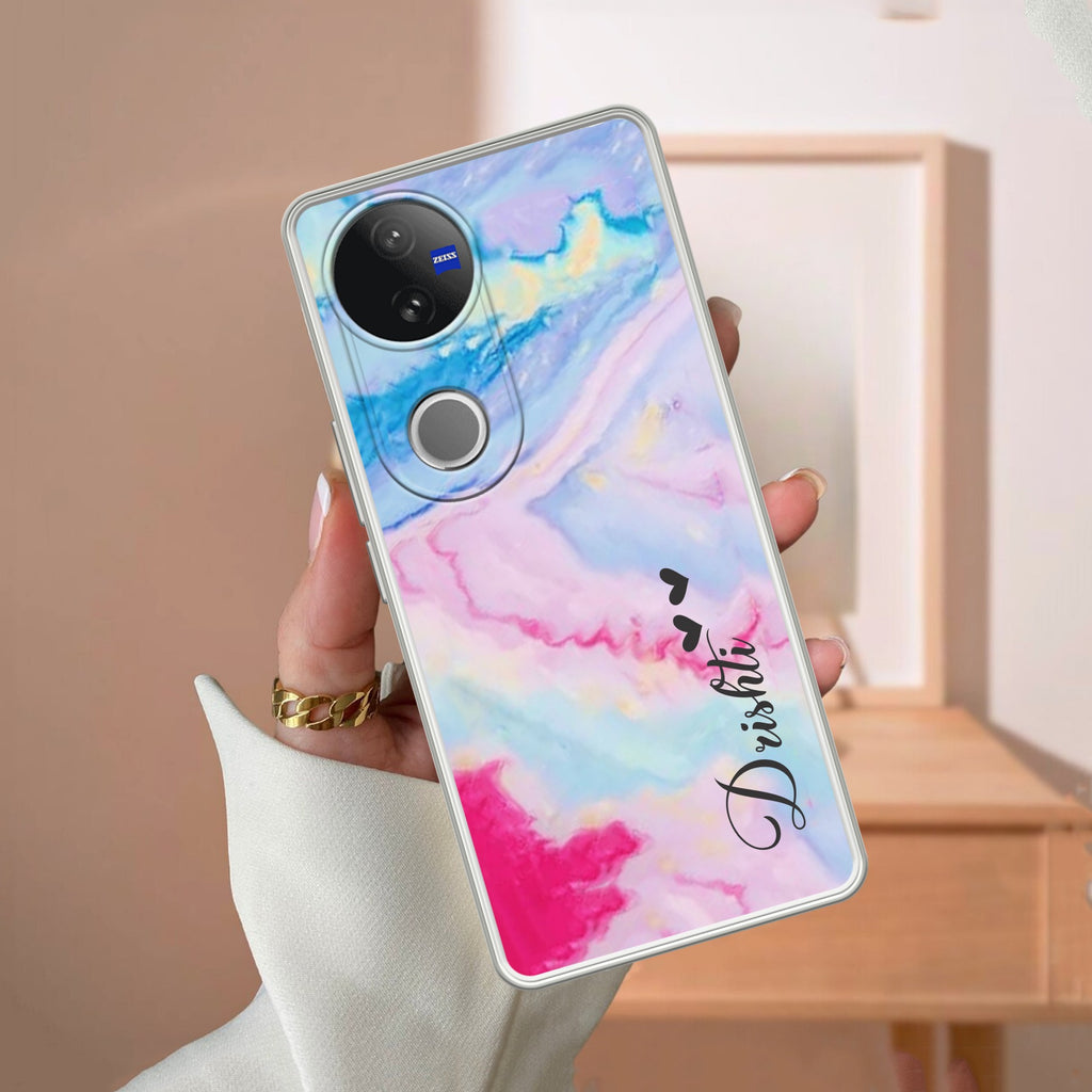 Customized Rainbow Anti Yellow Case For Vivo V50e 5G