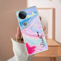 Customized Rainbow Silicon Case For Vivo V50e 5G