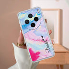Customized Rainbow Silicon Case For Vivo V25