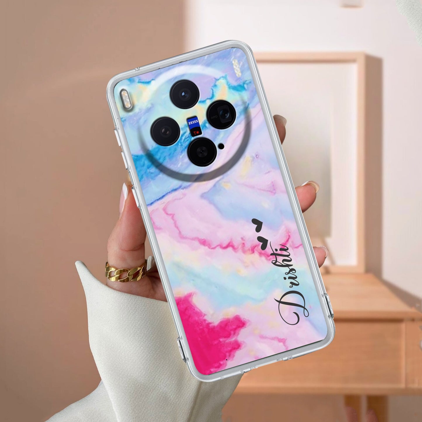 Customized Rainbow Silicon Case For Vivo