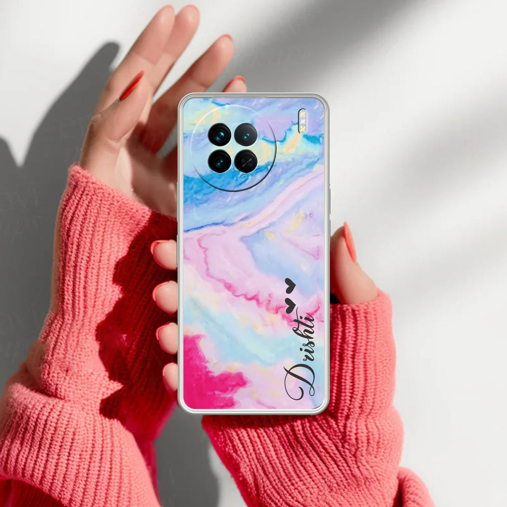 Customized Rainbow Anti Yellow Case For Vivo X90 5G