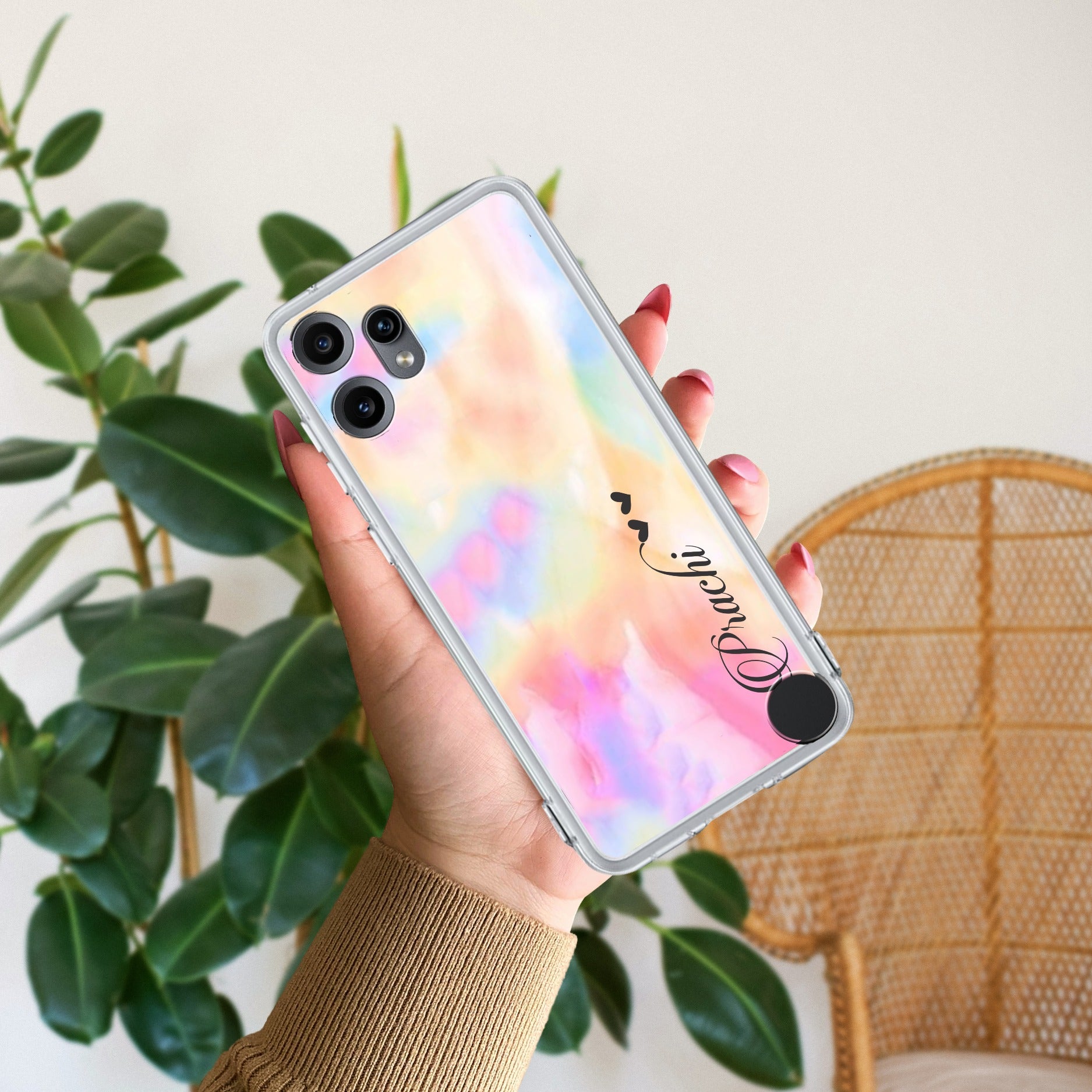 Customized Rainbow V2 Anti Yellow Case For CMF by Nothing Phone 2 Pro