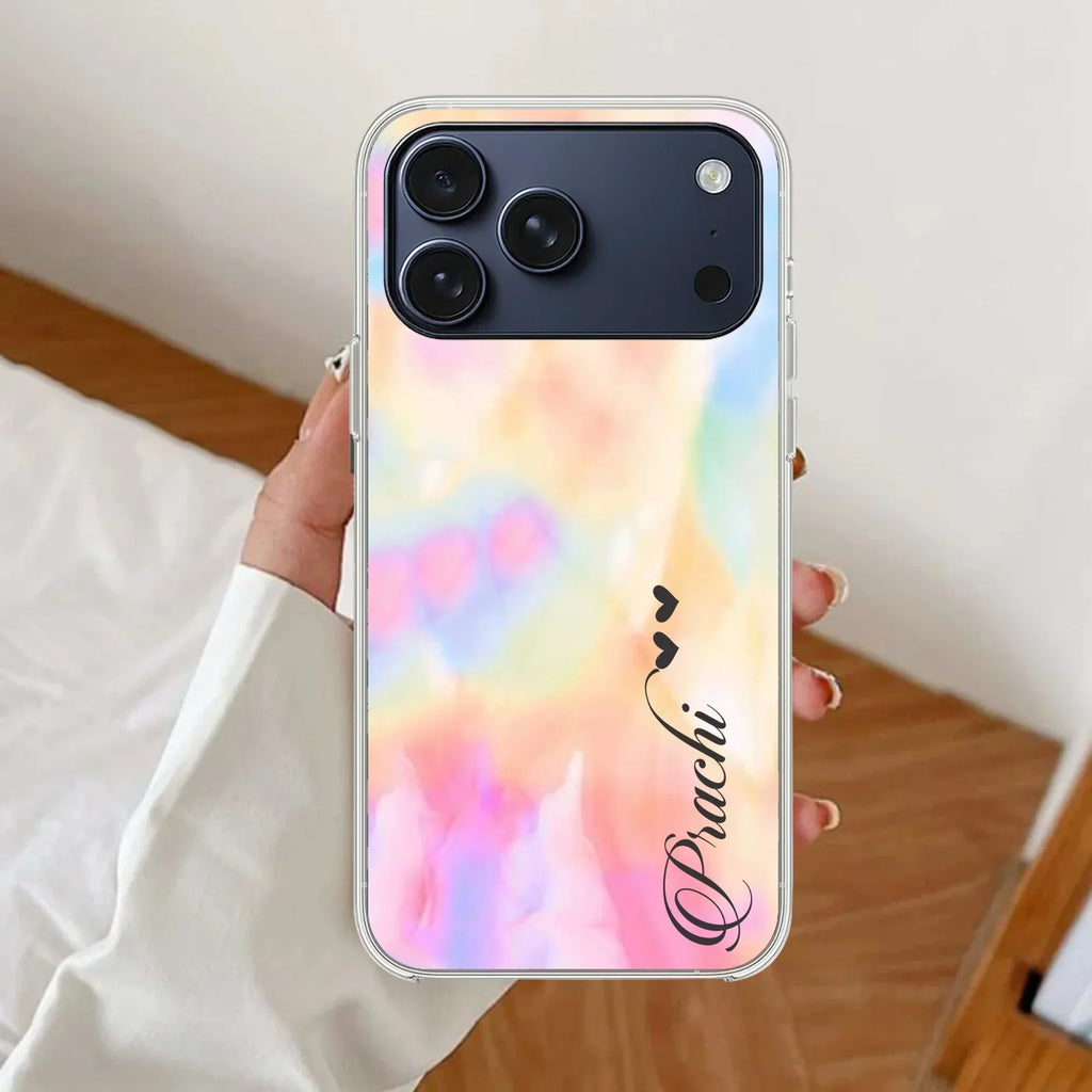 Customized Rainbow V2 Silicon Case For iPhone 17 Pro