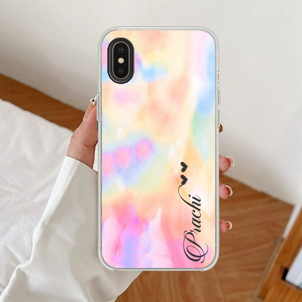 Customized Rainbow V2 Anti Yellow Case For iPhone XR