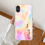 Customized Rainbow V2 Anti Yellow Case For iPhone XR