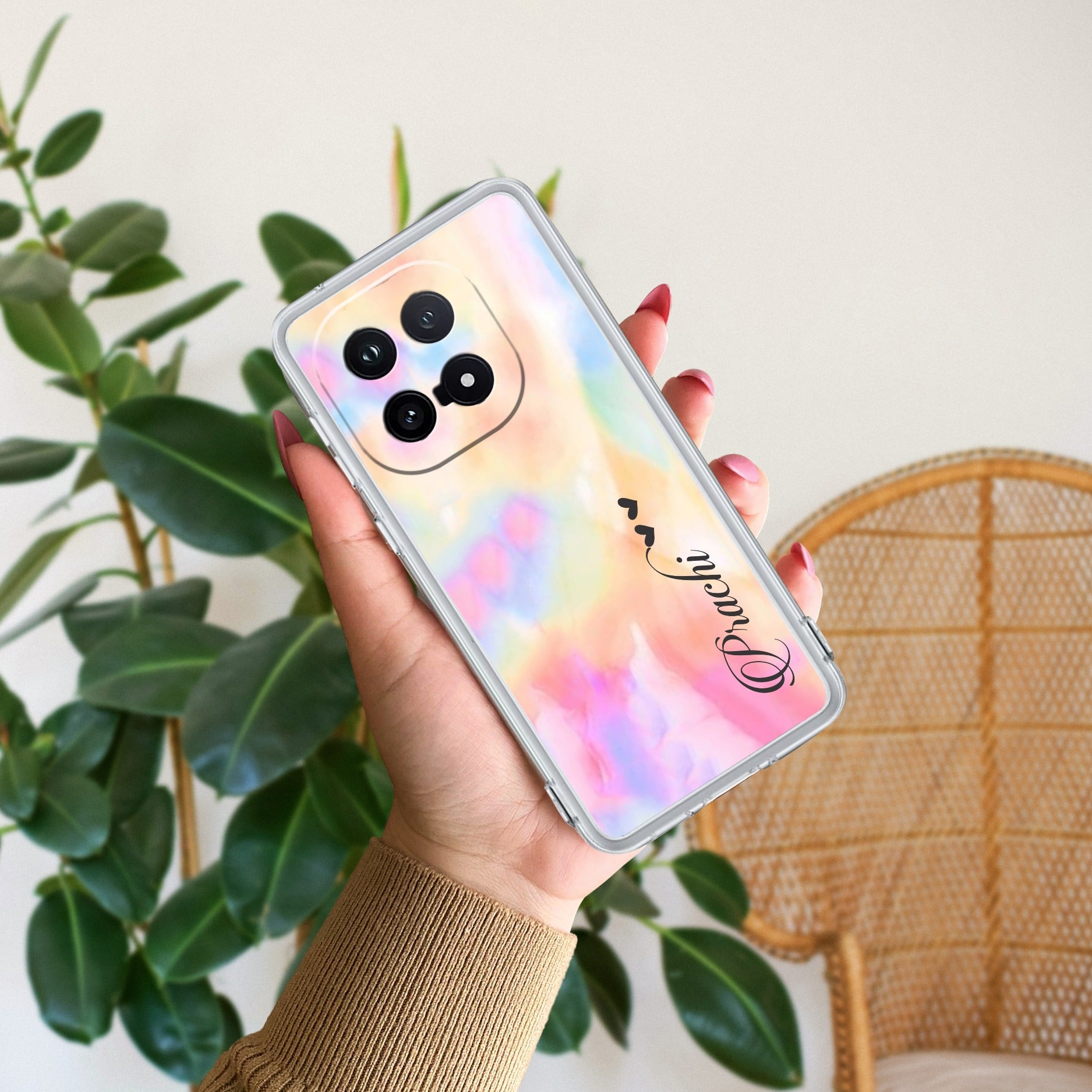 Customized Rainbow V2 Silicon Case For iQOO - ShopOnCliQ