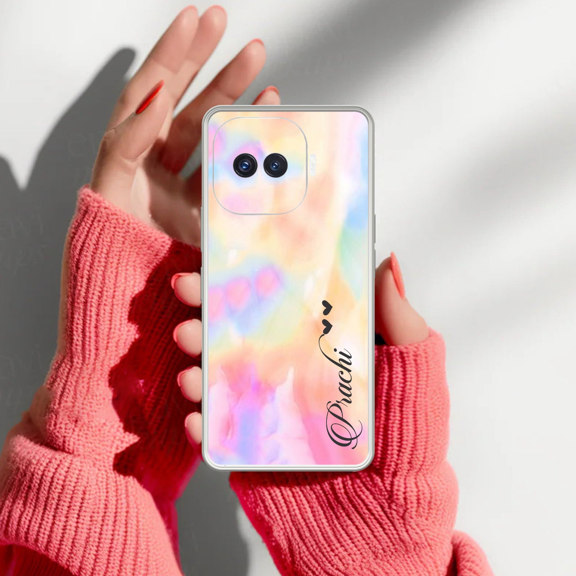 Customized Rainbow V2 Silicon Case For iQOO