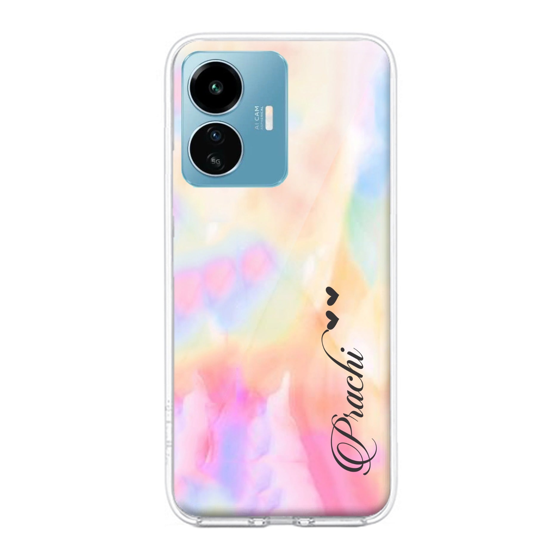 Customized Rainbow V2 Silicon Case For iQOO Z6 Lite 5G