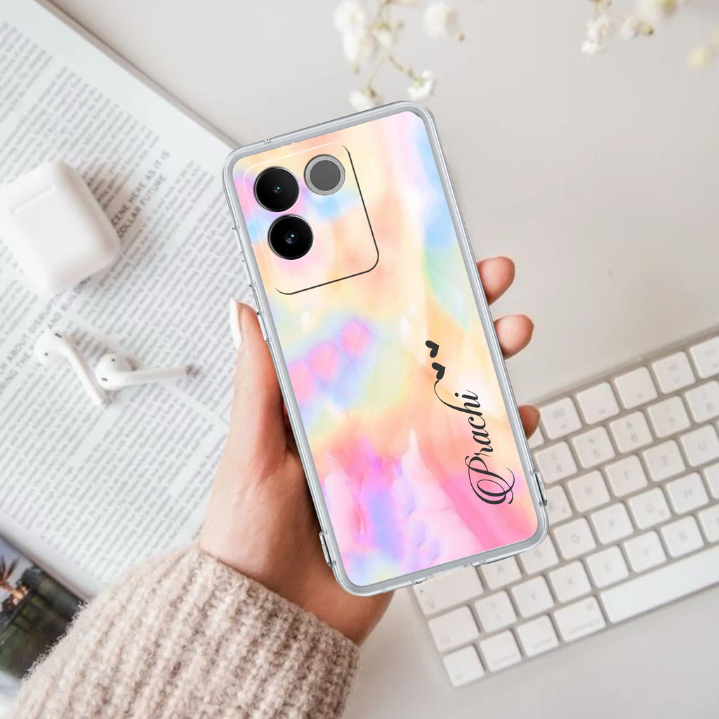Customized Rainbow V2 Silicon Case For Vivo T2 Pro 5G