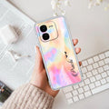 Customized Rainbow V2 Silicon Case For iQOO Z9x 5G