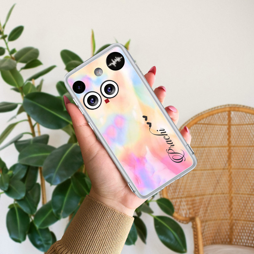 Customized Rainbow V2 Anti Yellow Case For Nothing Phone 3