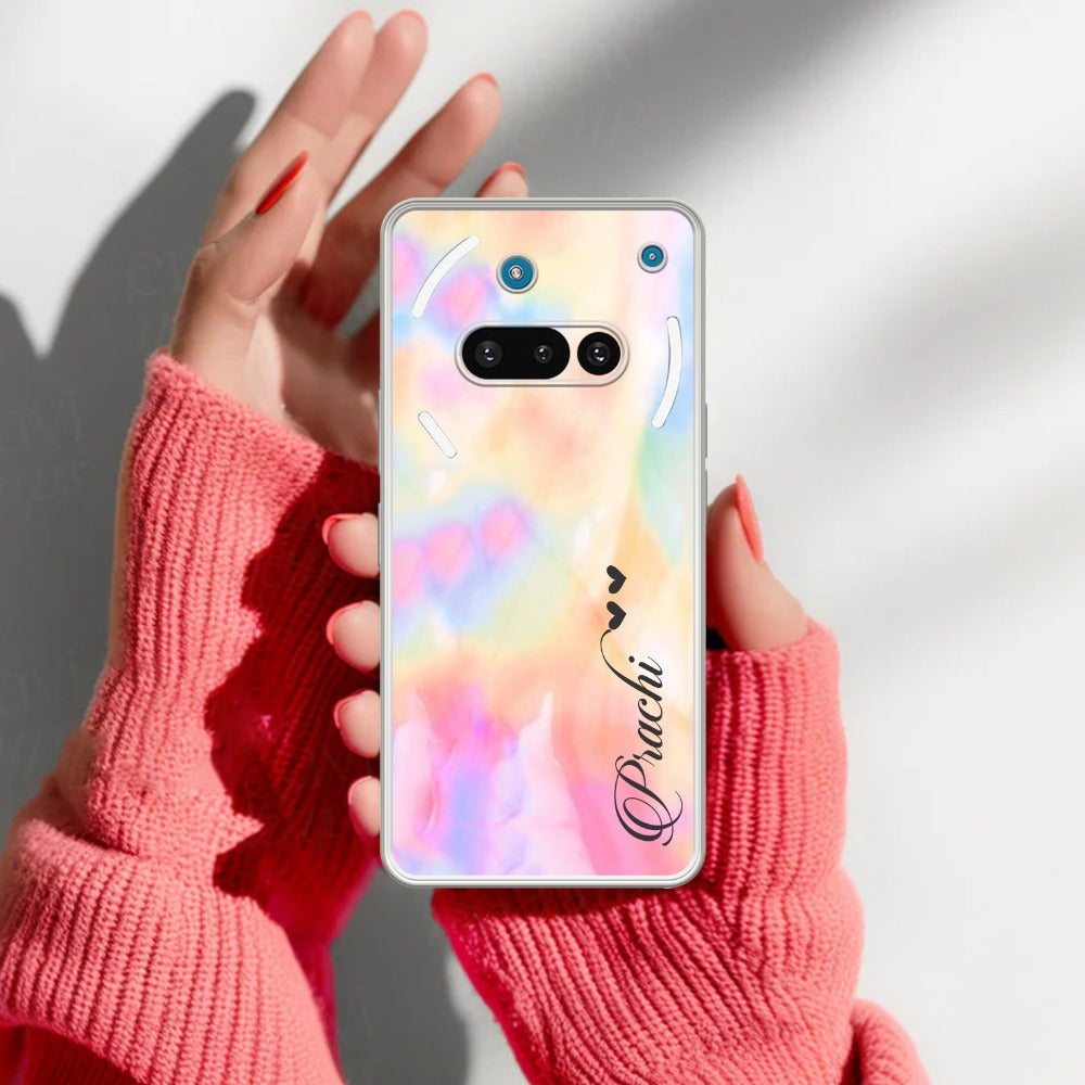 Customized Rainbow V2 Silicon Case For Nothing