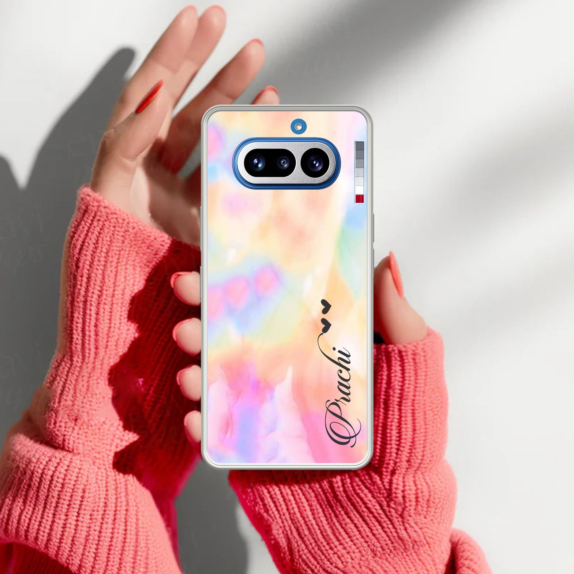 Customized Rainbow V2 Silicon Case For Nothing Phone 4A 5G
