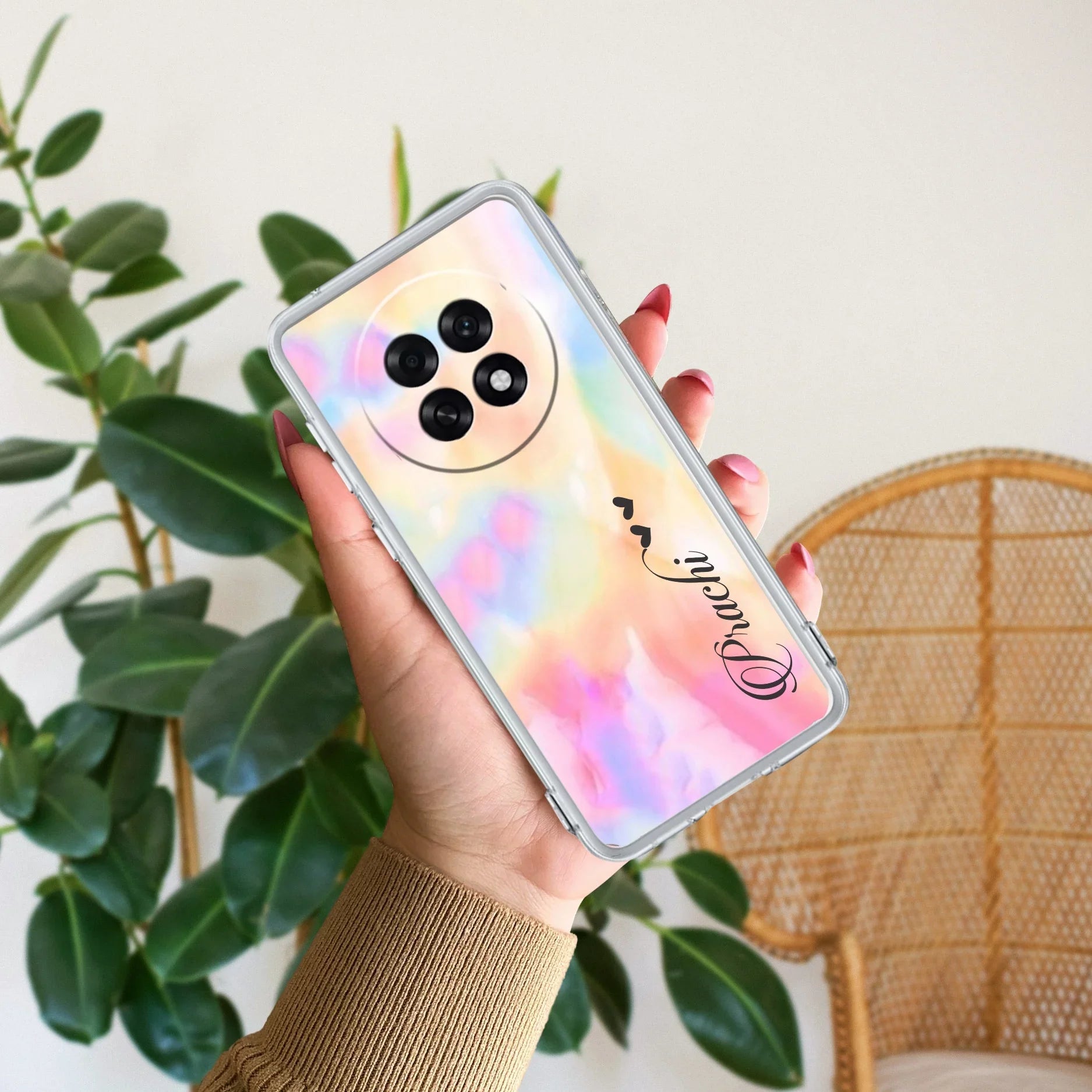 Customized Rainbow V2 Silicon Case For Oppo - ShopOnCliQ