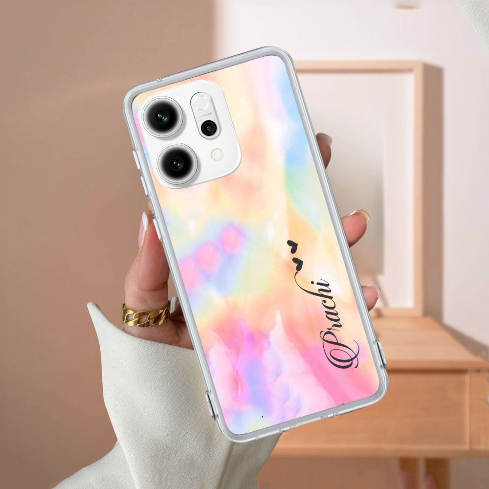 Customized Rainbow V2 Silicon Case For Oppo