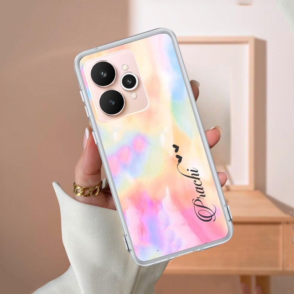 Customized Rainbow V2 Silicon Case For Realme/Narzo