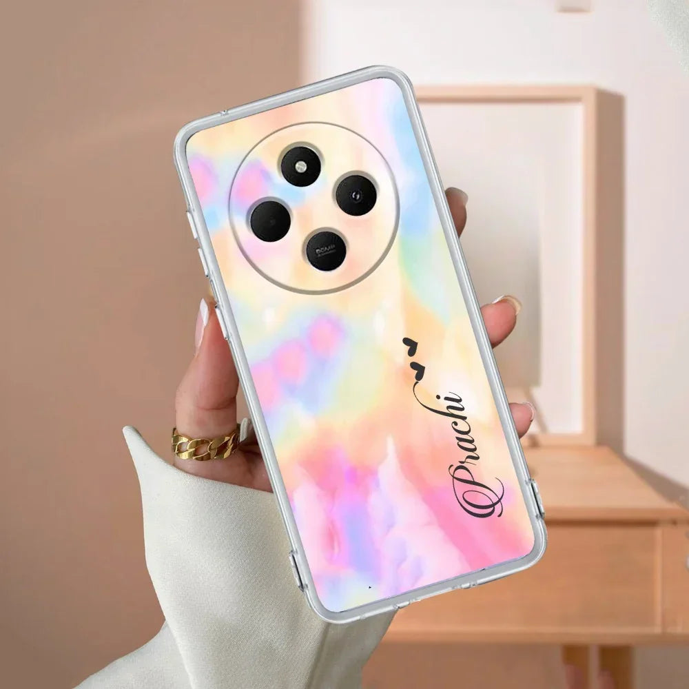 Customized Rainbow V2 Silicon Case For Redmi 14C 5G