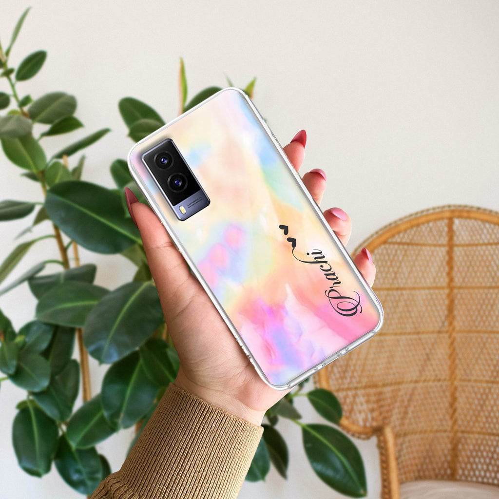 Customized Rainbow V2 Silicon Case For Vivo V21e 5G