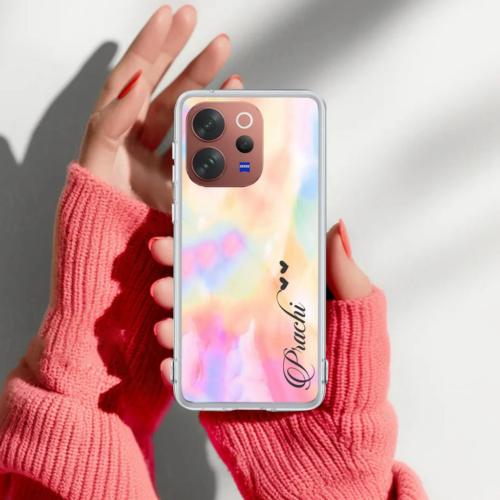 Customized Rainbow V2 Silicon Case For Vivo V23 5G