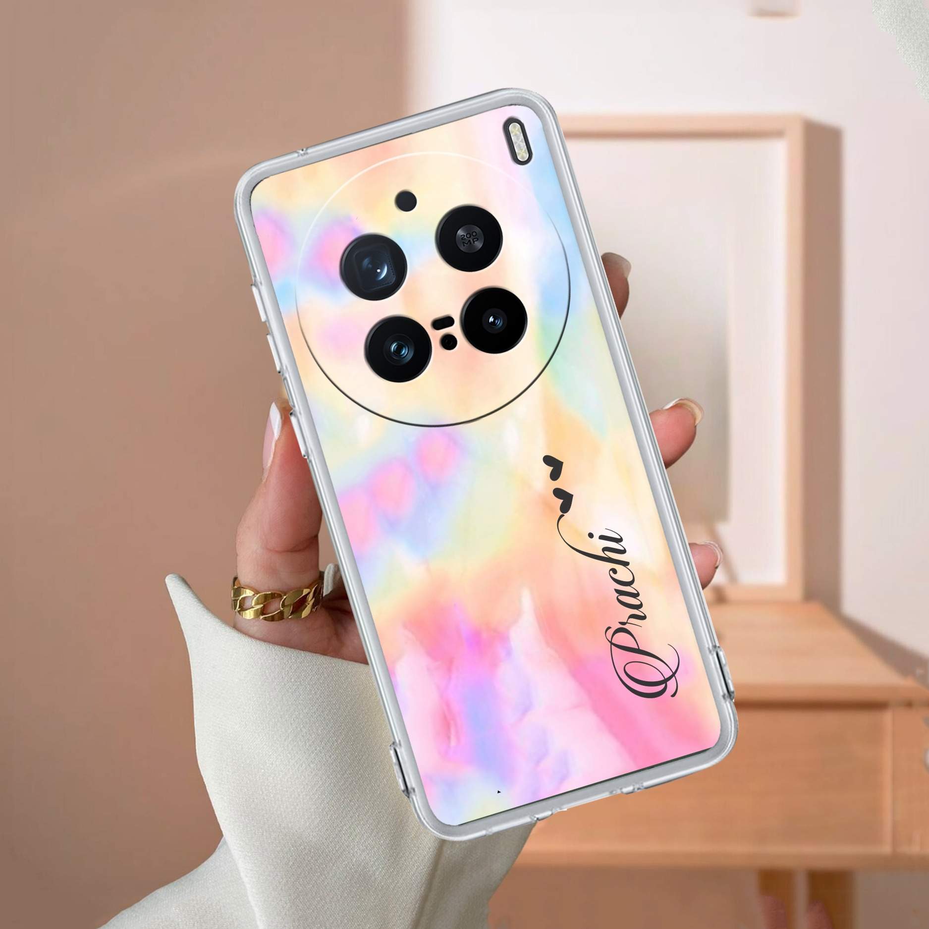 Customized Rainbow V2 Silicon Case For Vivo