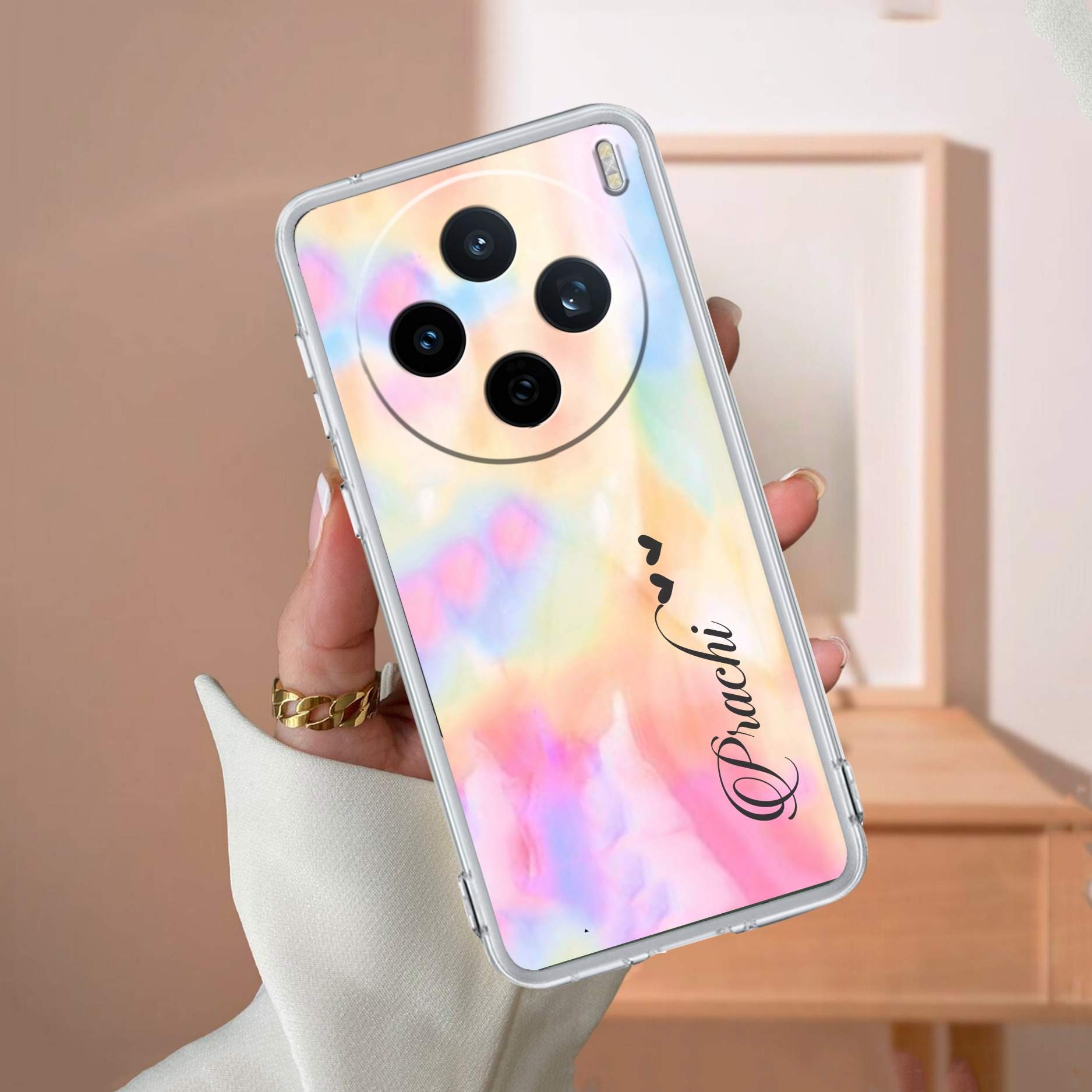 Customized Rainbow V2 Silicon Case For Vivo