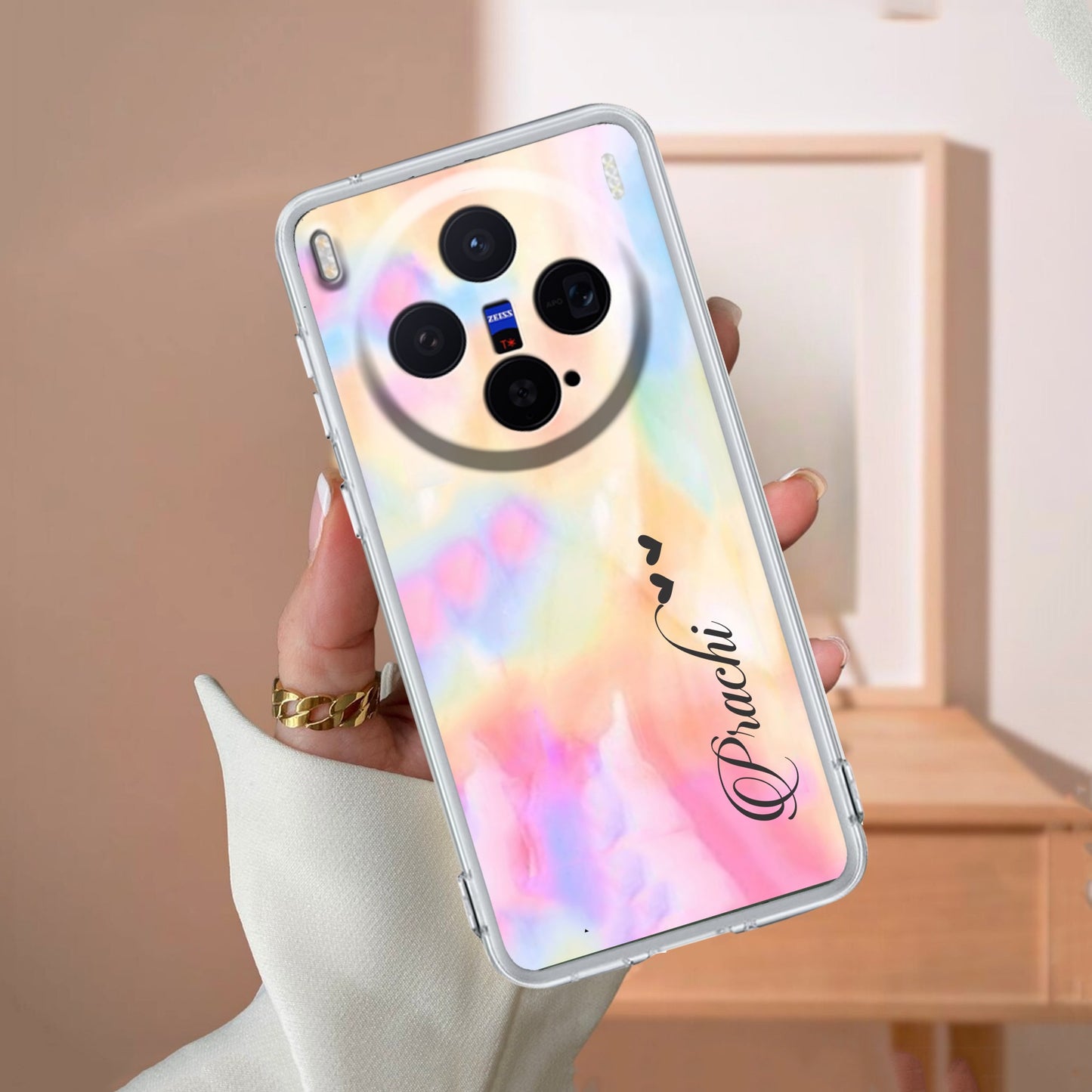 Customized Rainbow V2 Silicon Case For Vivo