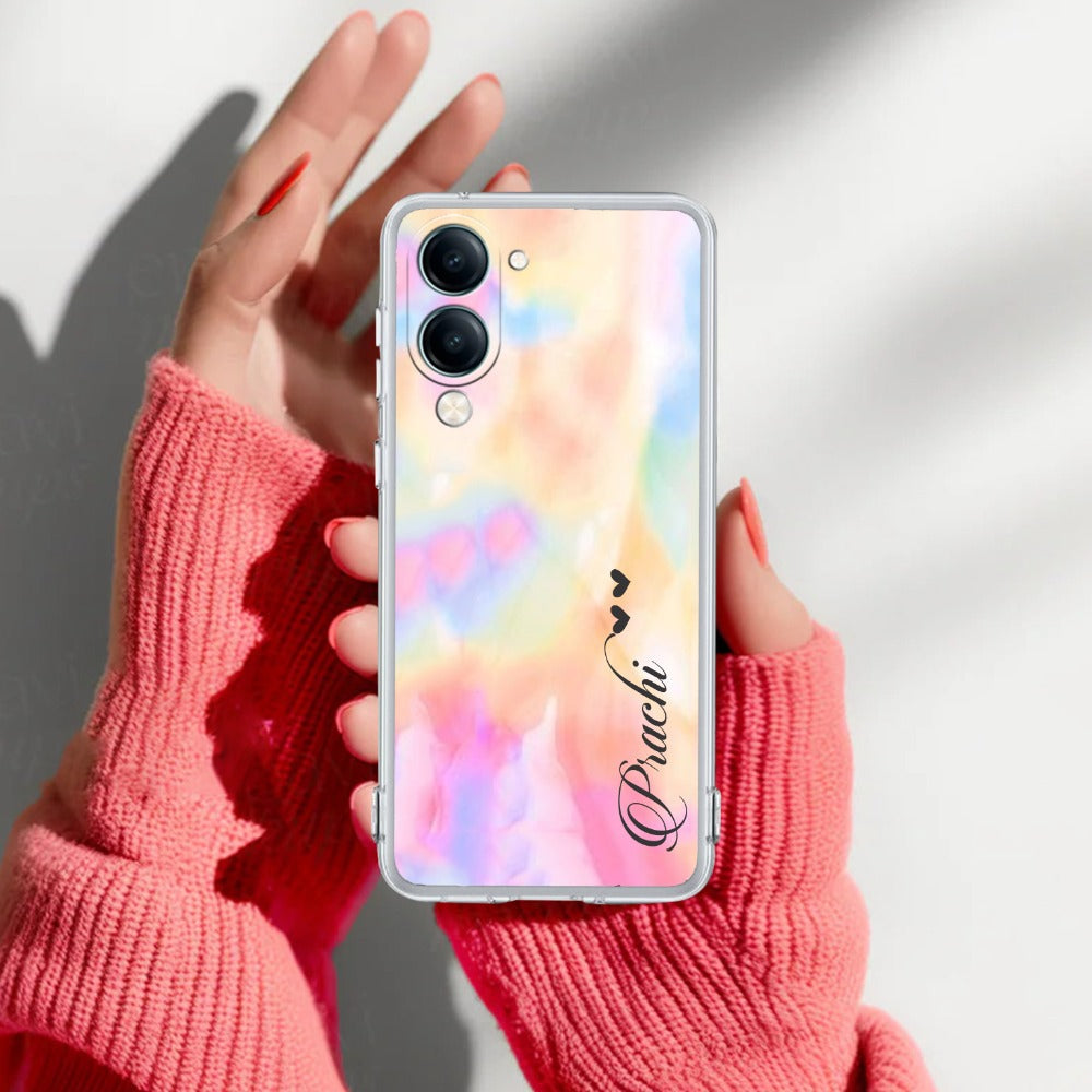 Customized Rainbow V2 Silicon Case For iQOO