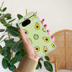 Cute Avocado Anti Yellow Case For Google Pixel 8 5G