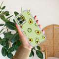 Cute Avocado Anti Yellow Case For Motorola Edge 50 Neo