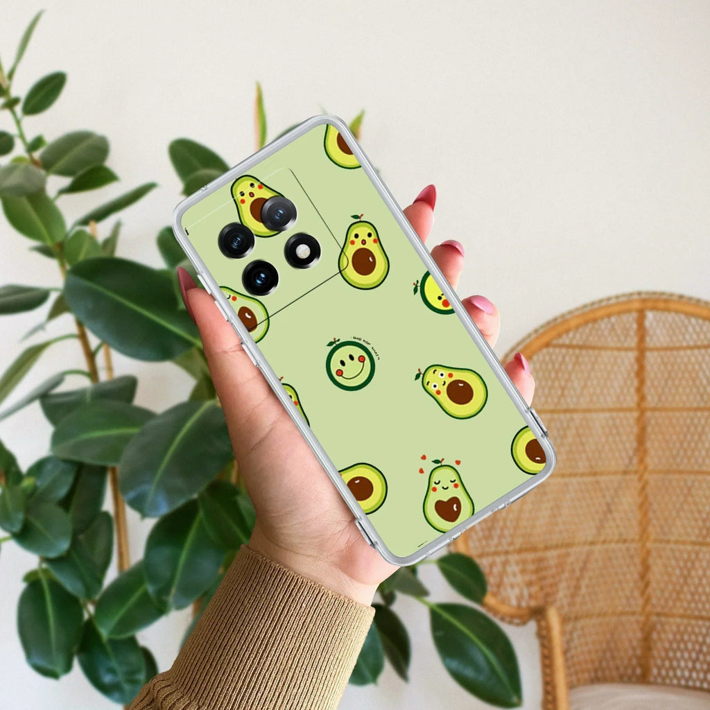 Cute Avocado Anti Yellow Case For OnePlus 11R 5G