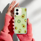 Cute Avocado Anti Yellow Case For Oppo A5X 5G