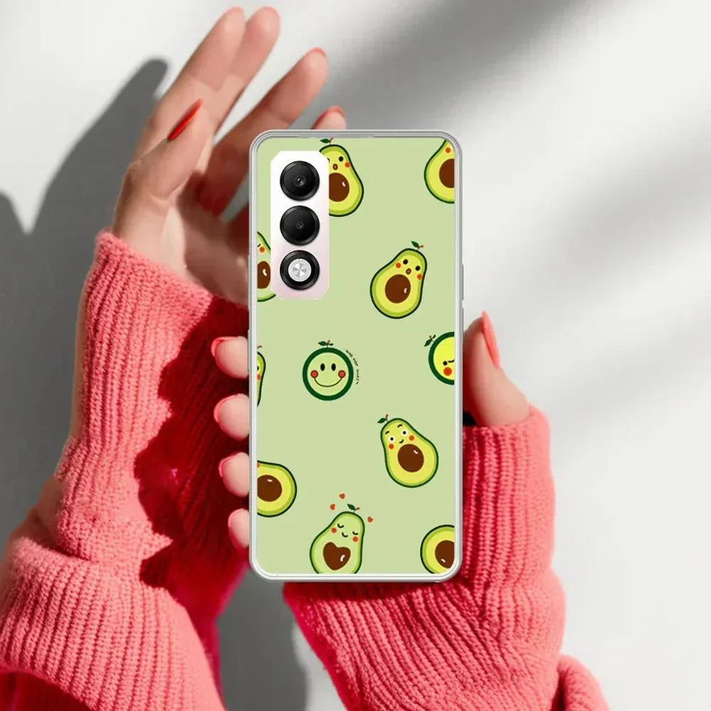Cute Avocado Anti Yellow Case For Oppo K13x 5G